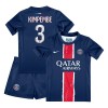 Maillot de Supporter Paris Saint-Germain Presnel Kimpembe 3 Domicile 2024-25 Pour Enfant